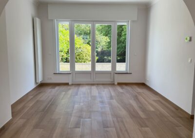 Schilderwerken van een woning te Kraainem, rand Brussel.