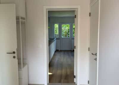 Schilderwerken van een woning te Kraainem, rand Brussel.